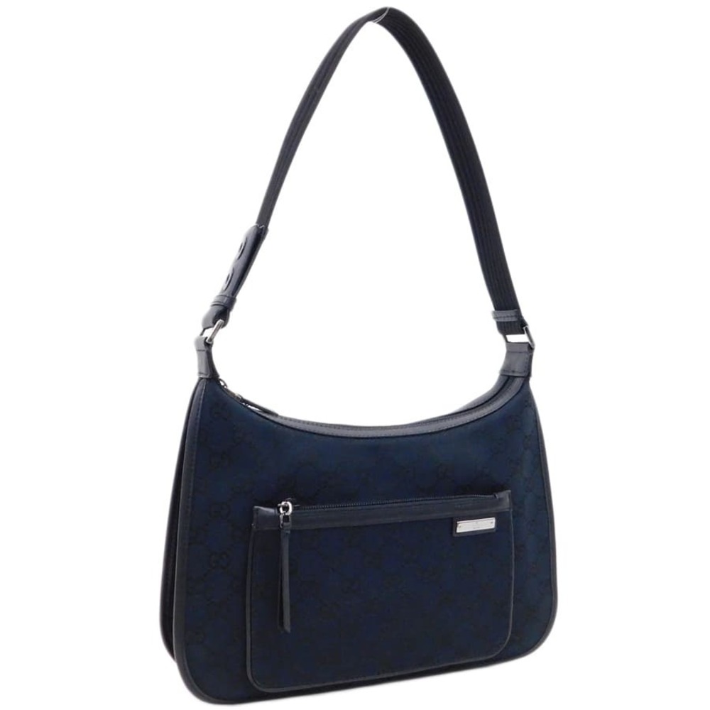 Gucci GG Canvas Shoulder Bag black monogram canvas
